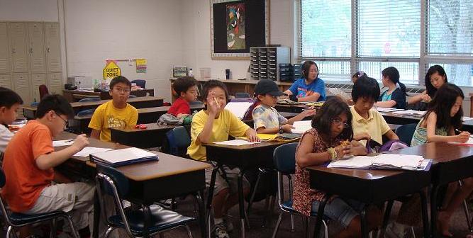 Teacher and Class